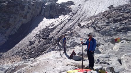 Un escáner procedente de Atapuerca modeliza en 3D los glaciares del Pirineo