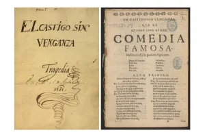 Lope de Vega también sufrió el pirateo en su tiempo: Hallada una edición ilegal con un texto temprano de ‘El castigo sin venganza’
