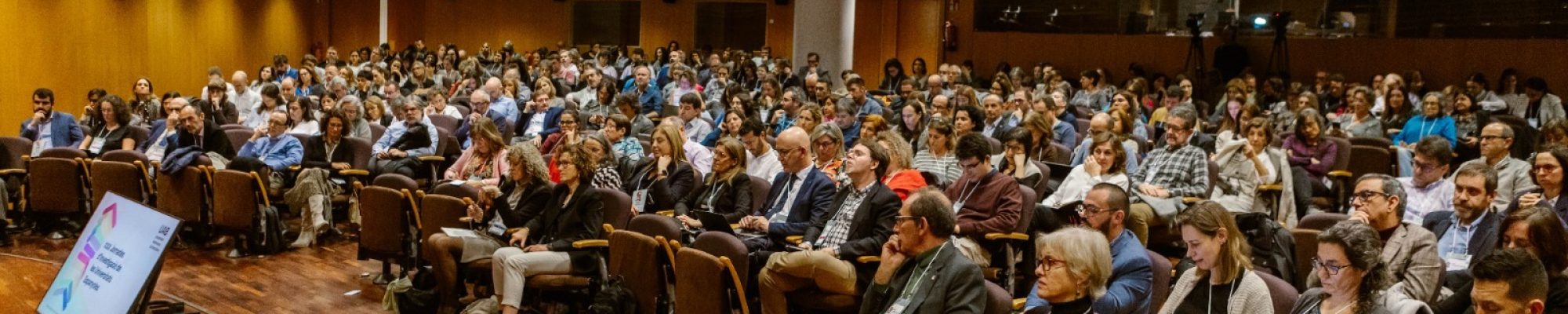 Asistentes a las XXIX Jornadas de Investigación de las Universidades Españolas, en Barcelona